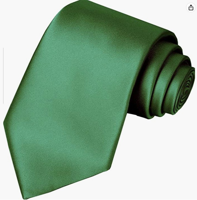 Corbata Wünd Verde para Hombre