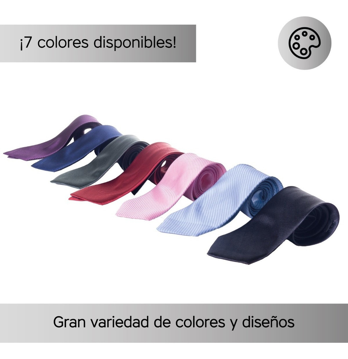 Foto 4 pulgar | Corbata Slim Wünd Azul para Hombre