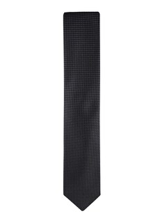 Foto 2 | Corbata Calvin Klein Black Gingham - Venta Internacional