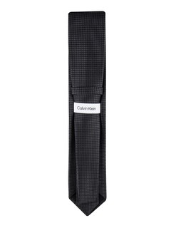 Foto 3 | Corbata Calvin Klein Black Gingham - Venta Internacional