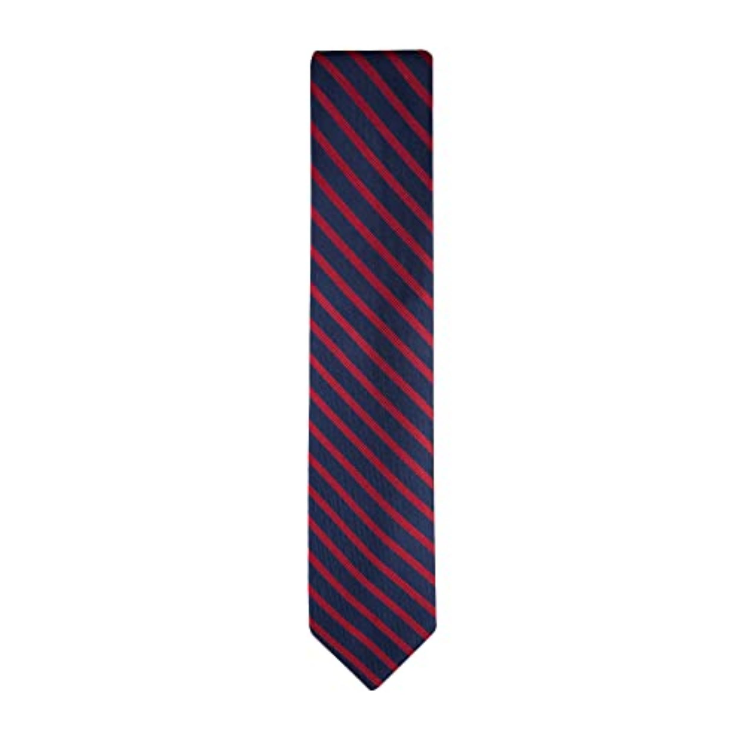 Foto 3 pulgar | Corbata Tommy Hilfiger Oxford Rib Stripe Para Hombre, Color Rojo - Venta Internacional.