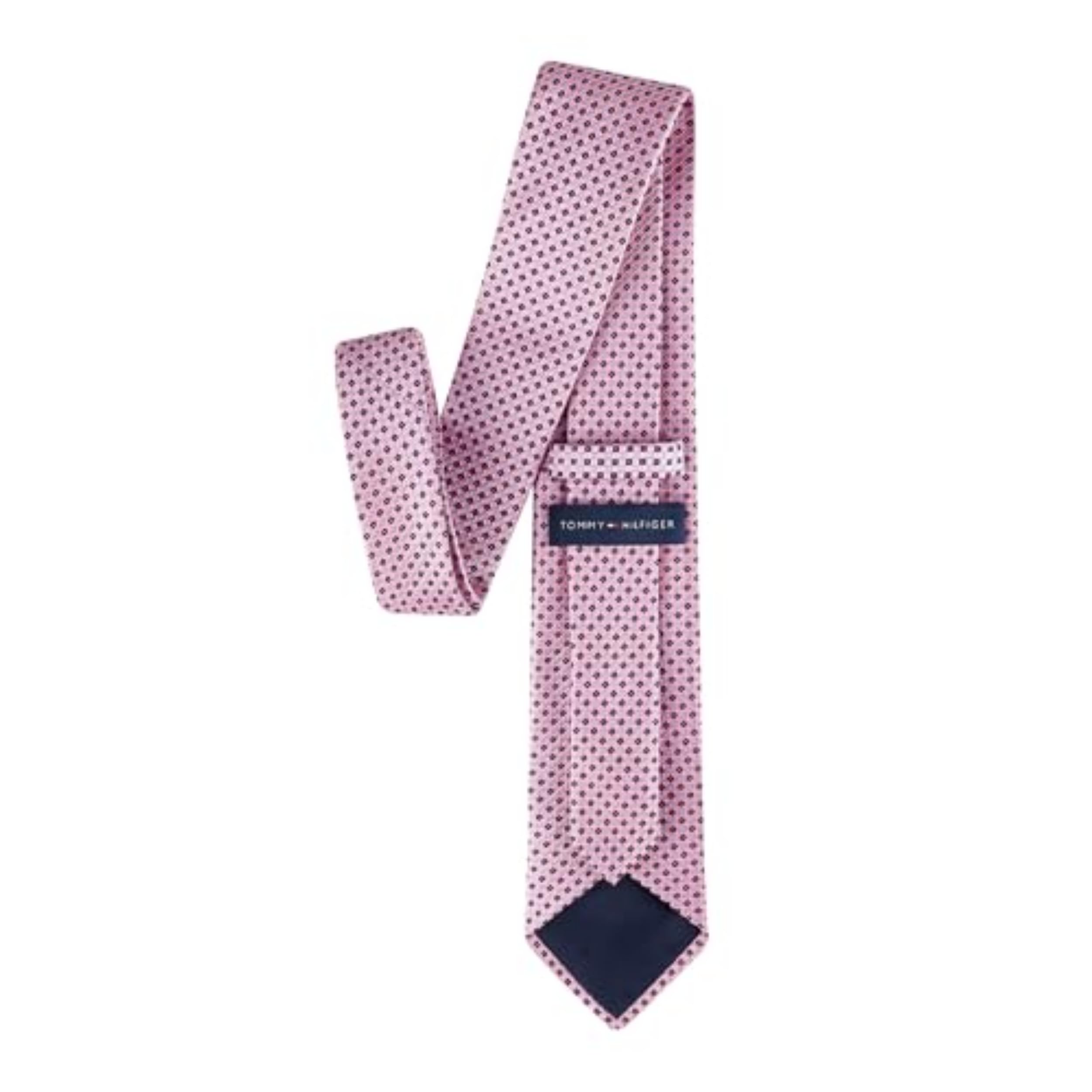 Foto 3 | Corbata Tommy Hilfiger Core Micro Dot Silk Poliéster Rosa Hombre - Venta Internacional.