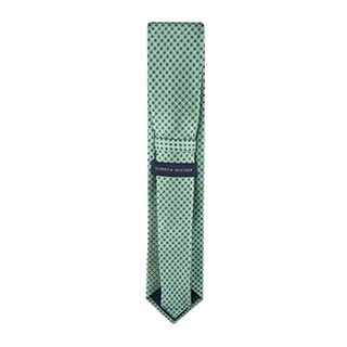 Foto 3 | Corbata Tommy Hilfiger Core Micro Green Silk Woven Para Hombre - Venta Internacional.