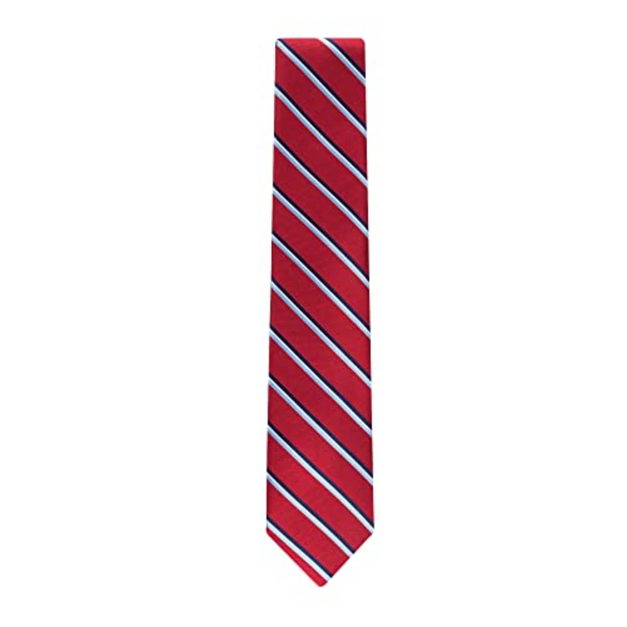 Foto 3 pulgar | Corbata Tommy Hilfiger A Rayas Rojas Para Hombre, 8 Cm De Ancho - Venta Internacional.