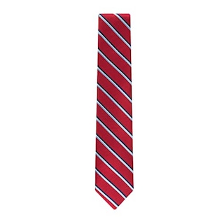 Foto 2 | Corbata Tommy Hilfiger A Rayas Rojas Para Hombre, 8 Cm De Ancho - Venta Internacional.