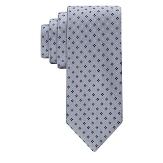 Foto 1 | Corbata Tommy Hilfiger Core Neat Ii Para Hombre, Color Plateado - Venta Internacional.