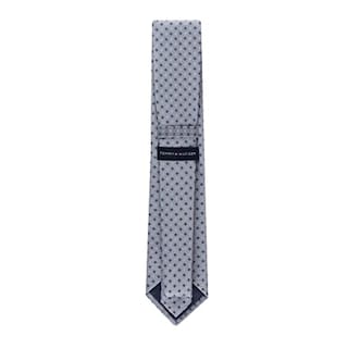 Foto 3 | Corbata Tommy Hilfiger Core Neat Ii Para Hombre, Color Plateado - Venta Internacional.