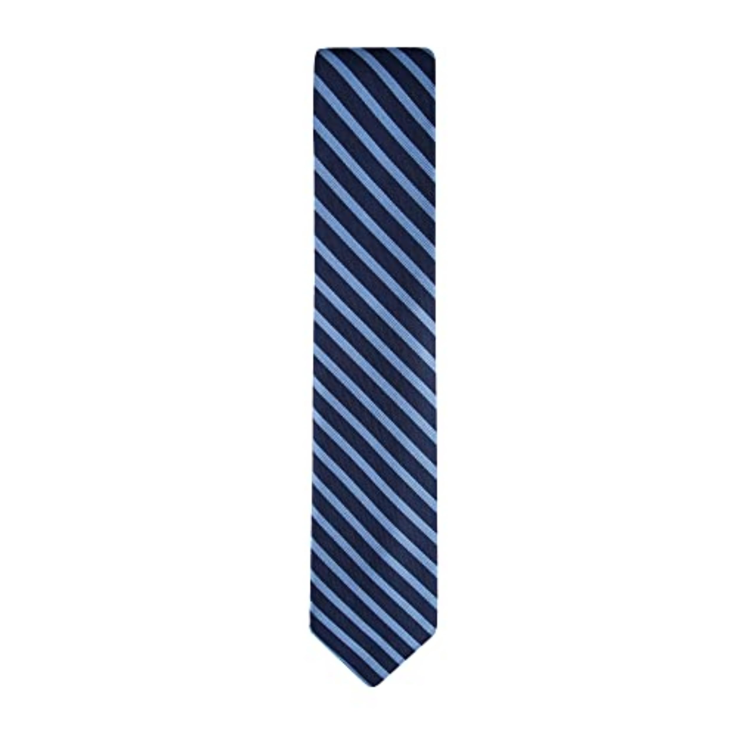 Foto 3 pulgar | Corbata Tommy Hilfiger Oxford Rib Stripe Para Hombre, Azul Marino - Venta Internacional.