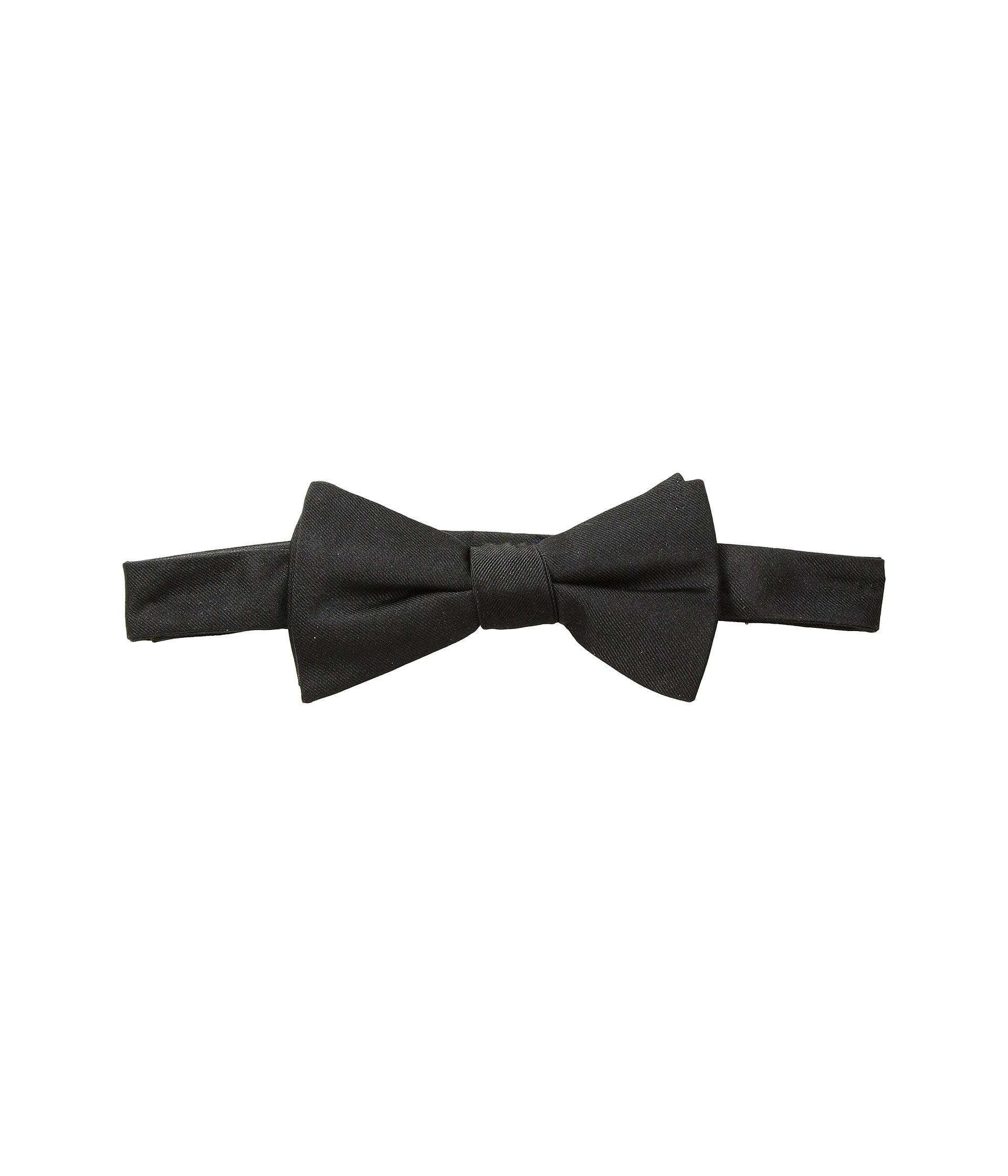 Foto 1 | Pajarita Tommy Hilfiger Core Solid Para Hombre Tejida En Seda Negra - Venta Internacional.