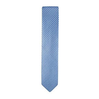 Foto 2 | Corbata Tommy Hilfiger Core Microazul Tejida En Seda Para Hombre - Venta Internacional.