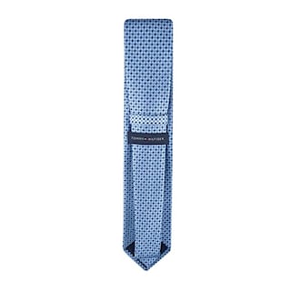 Foto 3 | Corbata Tommy Hilfiger Core Microazul Tejida En Seda Para Hombre - Venta Internacional.