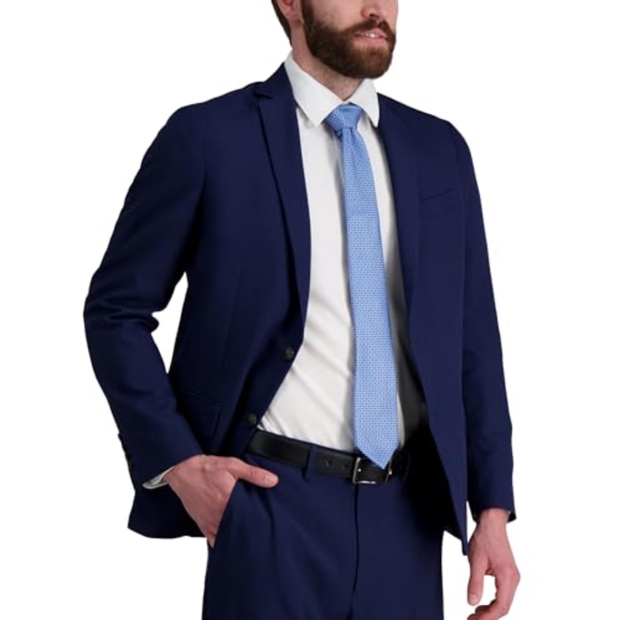 Foto 4 | Corbata Tommy Hilfiger Core Microazul Tejida En Seda Para Hombre - Venta Internacional.