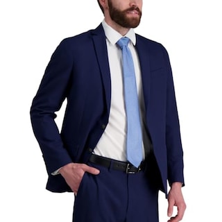 Foto 4 | Corbata Tommy Hilfiger Core Microazul Tejida En Seda Para Hombre - Venta Internacional.
