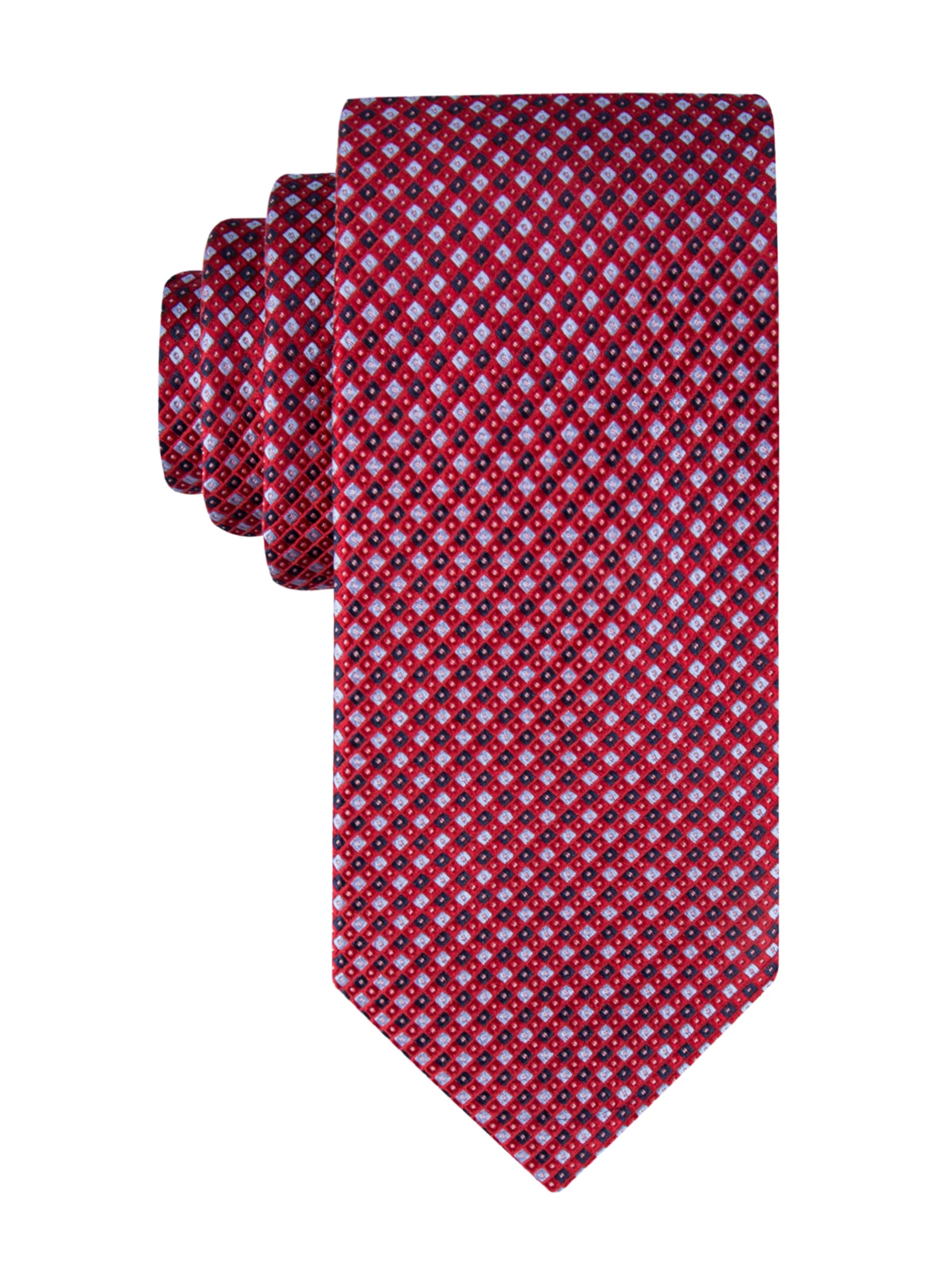 Foto 2 pulgar | Corbata Tommy Hilfiger Core Micro Red Silk Tejida Para Hombre - Venta Internacional.