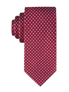 Foto 1 | Corbata Tommy Hilfiger Core Micro Red Silk Tejida Para Hombre - Venta Internacional.