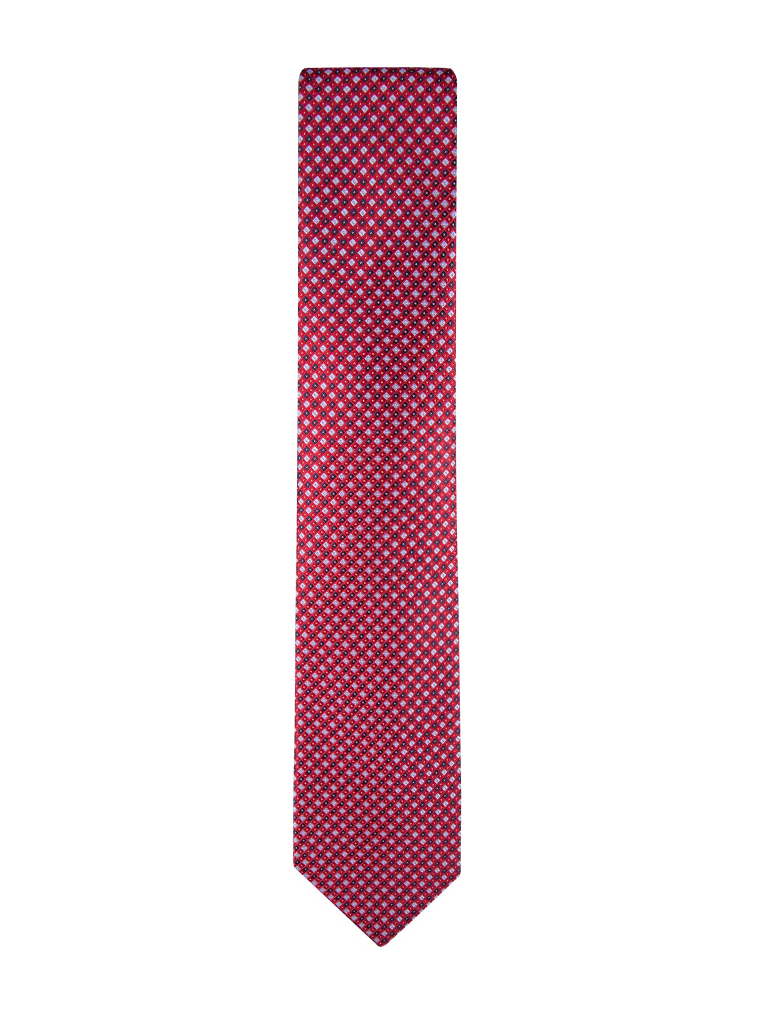Foto 3 pulgar | Corbata Tommy Hilfiger Core Micro Red Silk Tejida Para Hombre - Venta Internacional.