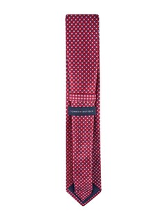 Foto 3 | Corbata Tommy Hilfiger Core Micro Red Silk Tejida Para Hombre - Venta Internacional.