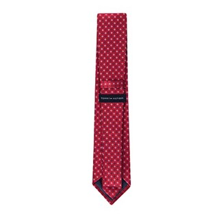 Foto 3 | Corbata Tommy Hilfiger Core Neat Ii para Hombre Tejida en Seda Roja - Venta Internacional
