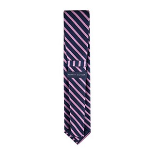Foto 3 | Corbata Tommy Hilfiger Para Hombre Con Diseño Básico Y Rayas Exóticas, Color Rosa Claro - Venta Internacional.