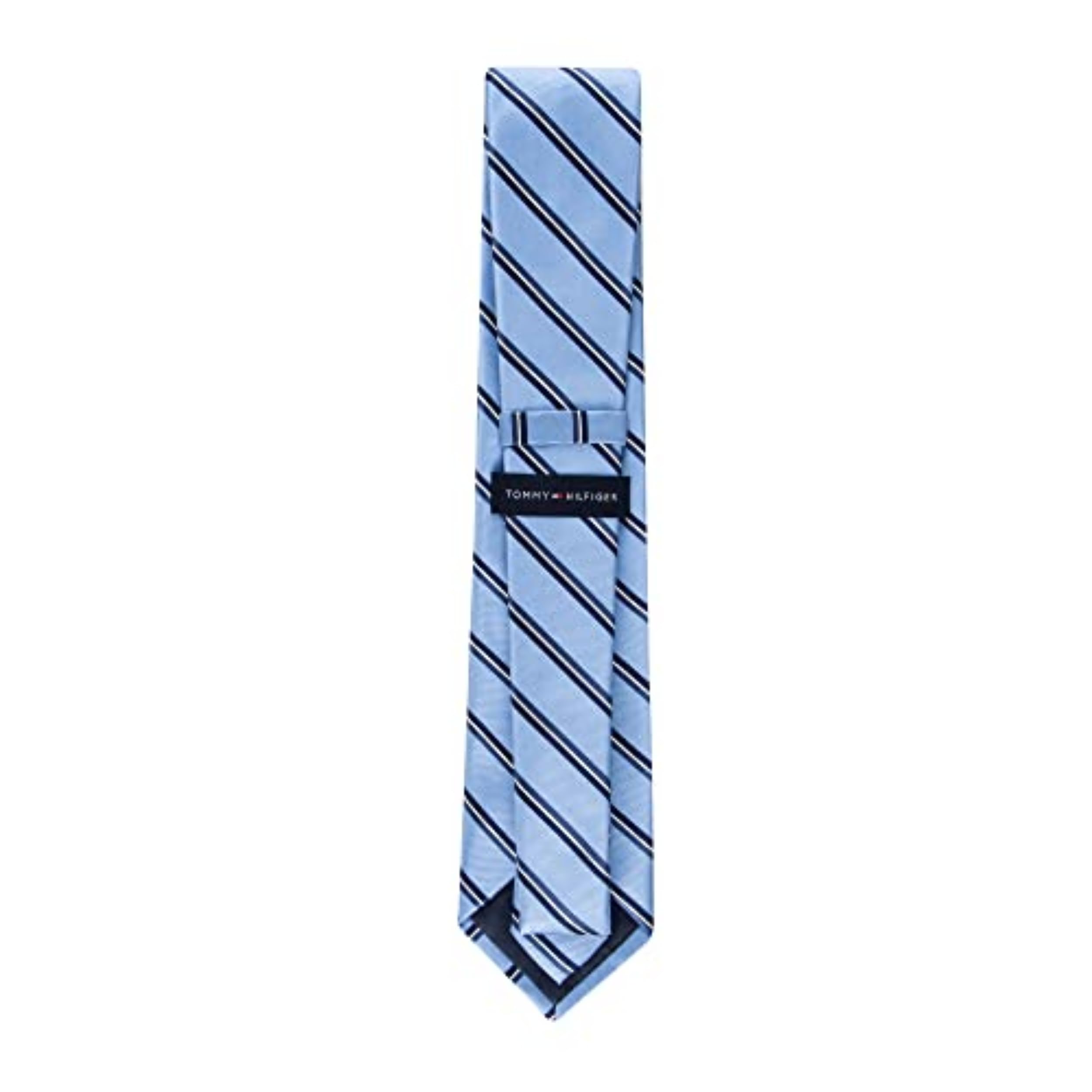 Foto 4 pulgar | Corbata Tommy Hilfiger Tejida en Seda Azul para Hombre - Venta Internacional