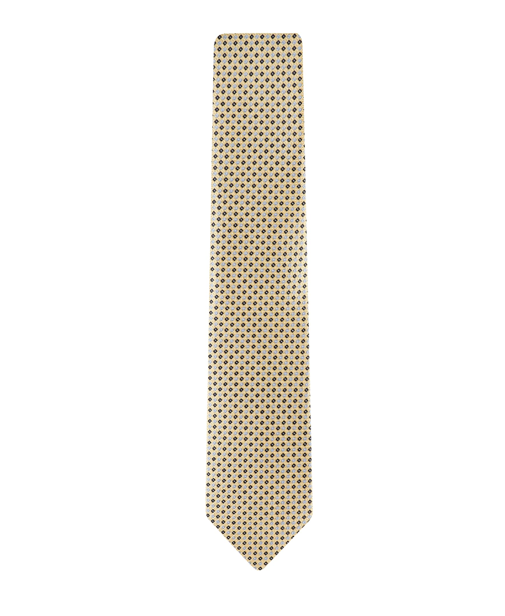 Foto 3 pulgar | Corbata Tommy Hilfiger Core Micro Dot de Seda/Poliéster Amarilla - Venta Internacional