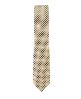 Foto 2 | Corbata Tommy Hilfiger Core Micro Dot de Seda/Poliéster Amarilla - Venta Internacional