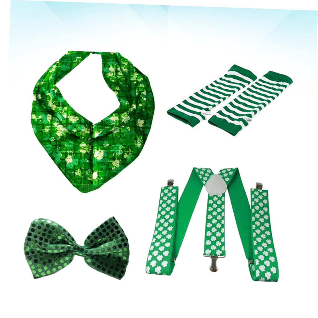 Foto 8 pulgar | Set De Accesorios Para Disfraces Feltechelectr, Día De San Patricio, Color Verde - Venta Internacional.
