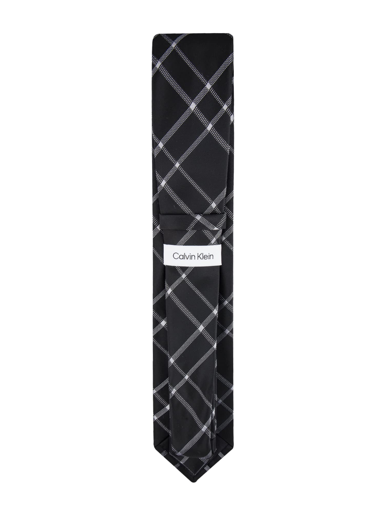 Foto 4 pulgar | Corbata Calvin Klein Stitch Plaid Para Hombre - Venta Internacional.