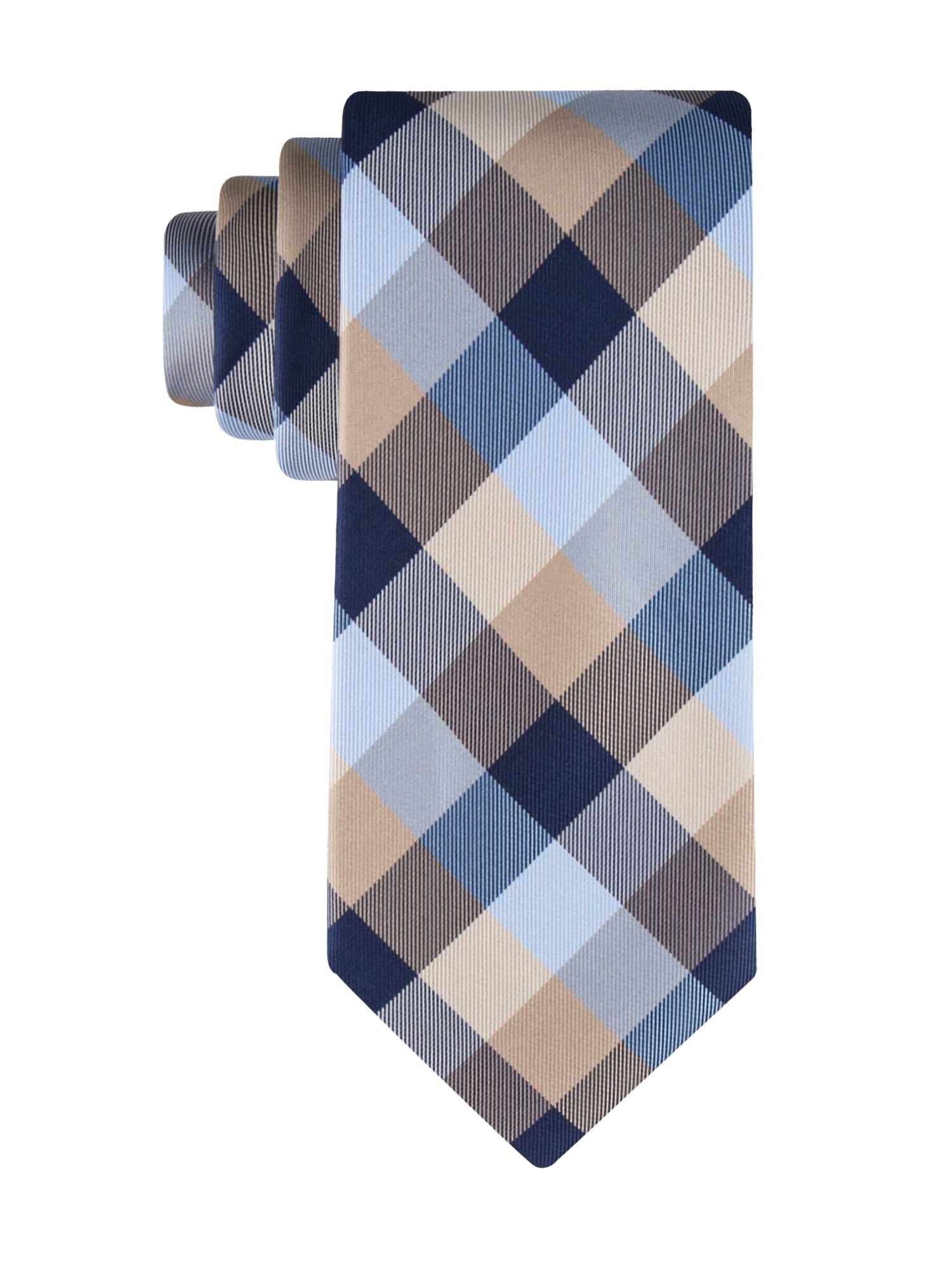 Foto 2 pulgar | Corbata De Seda De Poliéster Con Estampado De Tartán De Búfalo De Tommy Hilfiger - Venta Internacional.