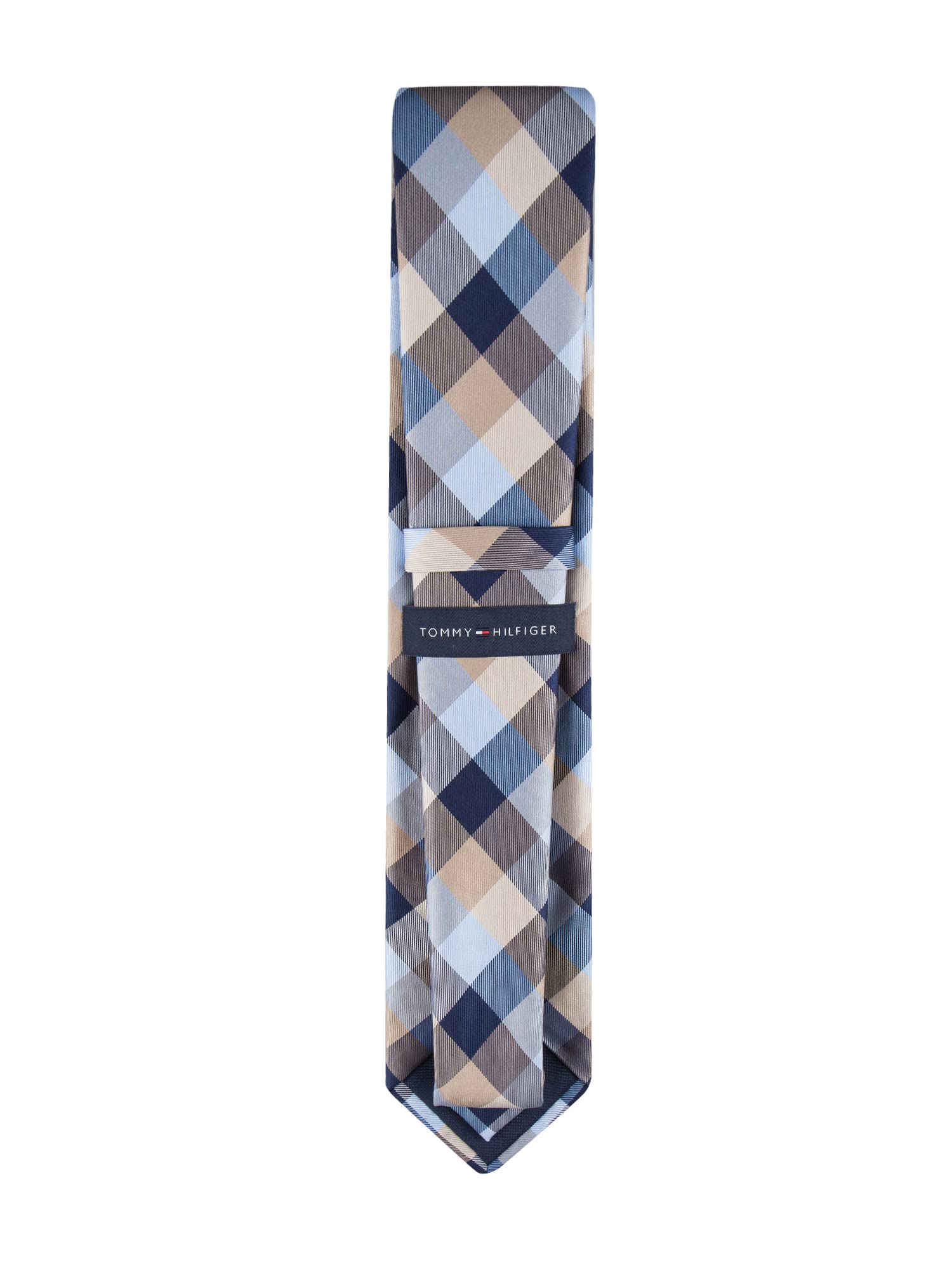Foto 4 pulgar | Corbata De Seda De Poliéster Con Estampado De Tartán De Búfalo De Tommy Hilfiger - Venta Internacional.
