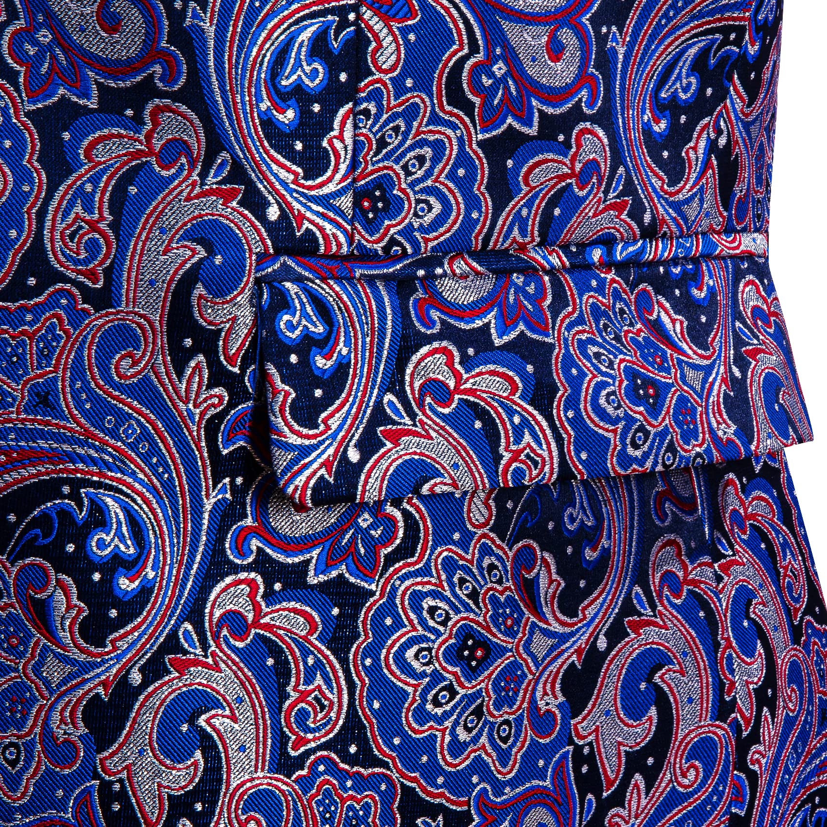 Foto 4 pulgar | Chaqueta Tipo Blazer Barry.wang Para Hombre, Esmoquin Floral, Cachemir, Morado - Venta Internacional.