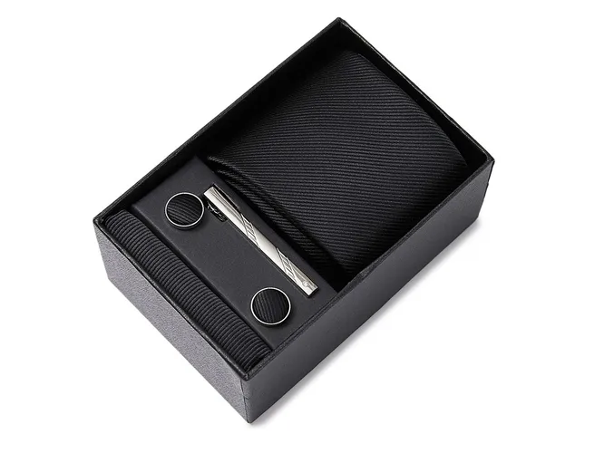 Foto 2 pulgar | Set Xtellar De Corbata Formal De 8 Cm Con Estuche De Regalo