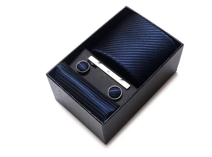Foto 2 pulgar | Set Xtellar De Corbata Formal De 8 Cm Con Estuche De Regalo