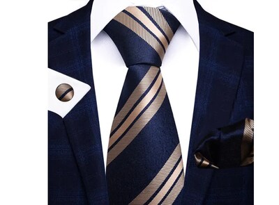 Foto 2 | Set Xtellar De Corbata Formal De 8 Cm Con Estuche De Regalo