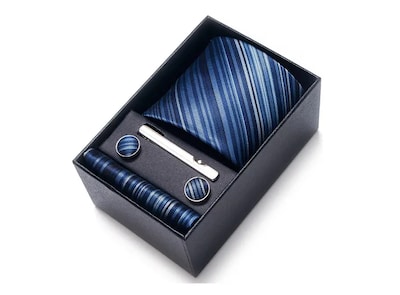 Foto 1 | Set Xtellar De Corbata Formal De 8 Cm Con Estuche De Regalo