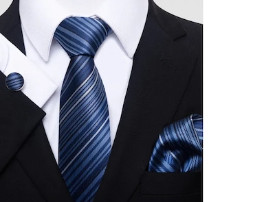 Foto 2 | Set Xtellar De Corbata Formal De 8 Cm Con Estuche De Regalo