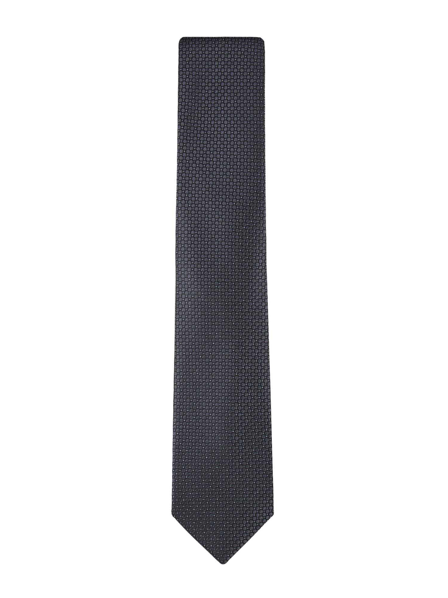 Foto 3 pulgar | Corbata Calvin Klein Para Hombre, Acero Microsólido B, Seda Negra - Venta Internacional.