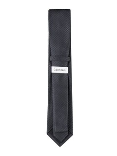 Foto 3 | Corbata Calvin Klein Para Hombre, Acero Microsólido B, Seda Negra - Venta Internacional.