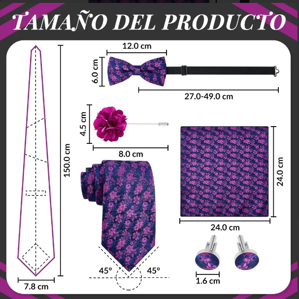 Foto 4 | Juego Xtellar De Corbatas De Gemelos Para Hombre Caja De Regalo