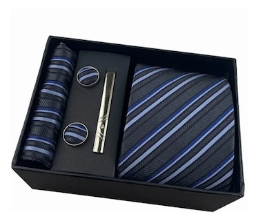 Foto 1 | Set Xtellar Corbata + Pañuelo + Mancuernilla Hombre 5 Piezas Classic