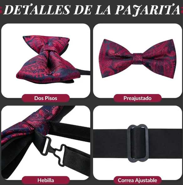 Foto 2 | Juego de Corbatas y Gemelos Xtellar para Hombre