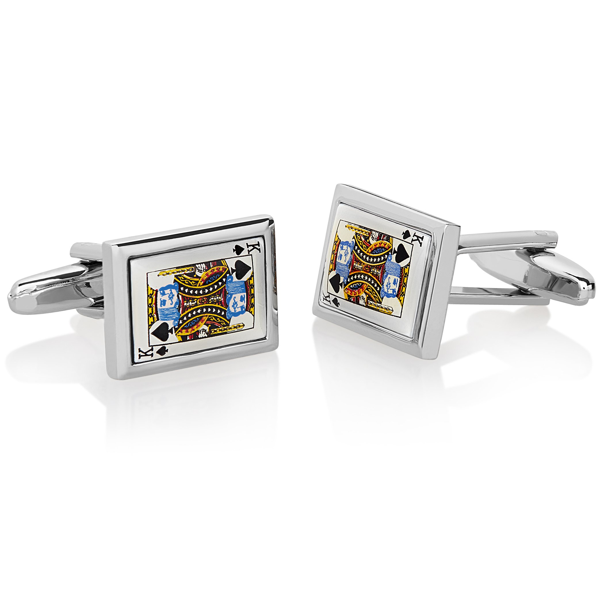 Foto 1 | Gemelos West Coast Jewelry King Of Spades Para Hombre - Venta Internacional.