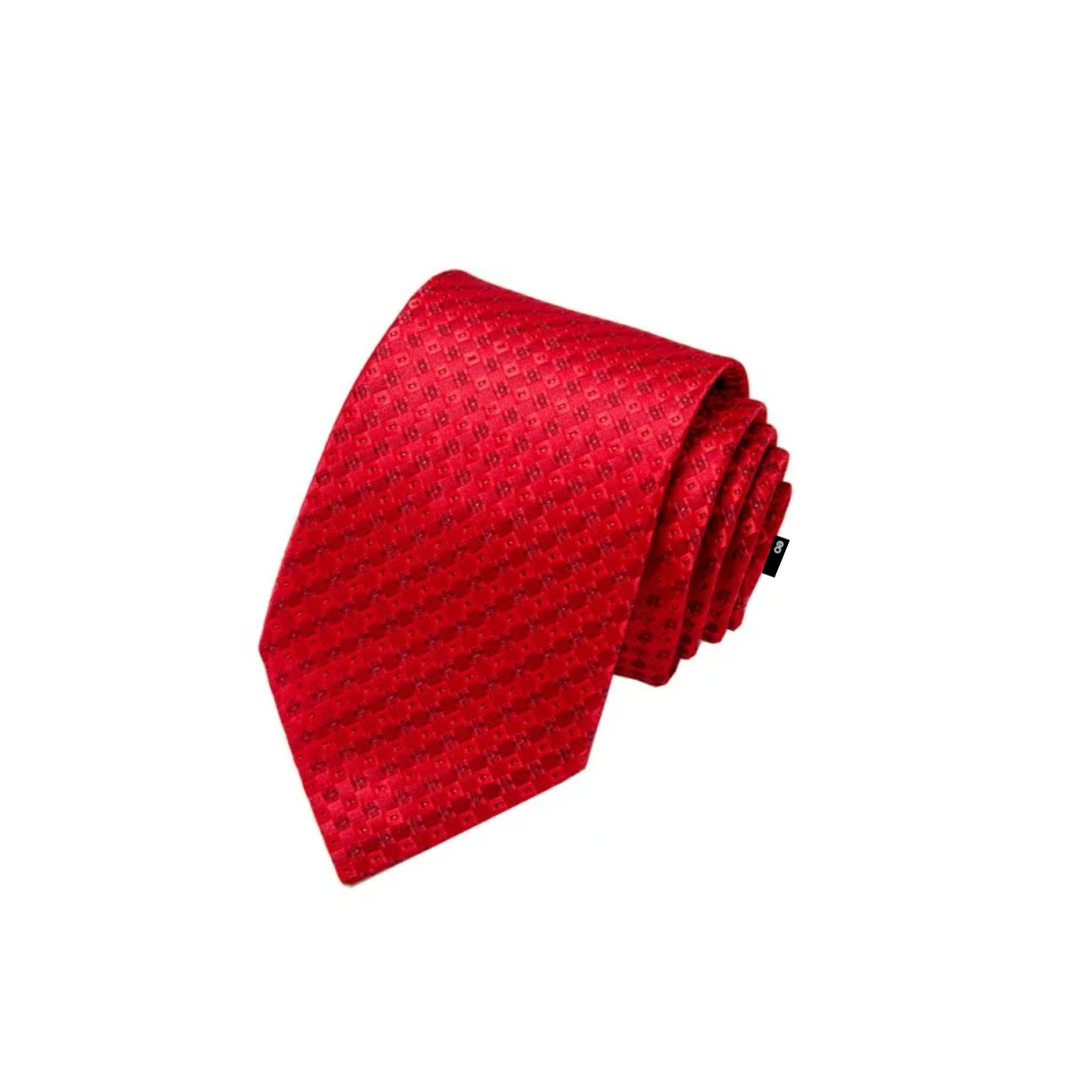 Foto 3 pulgar | Set De Corbata Con Pañuelo Y Gemelos Para Hombre Eo Safe Imports Esi-19840 Rojo