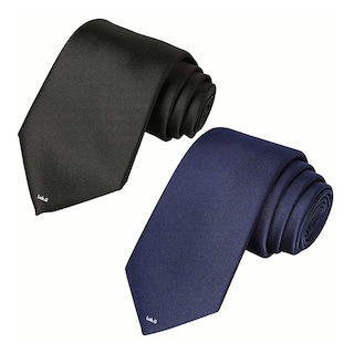 Foto 1 | 2 Pcs Corbatas Hombre Classico Lab.g Color Negro