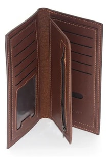 Foto 3 | Cartera Lujo Billetera Larga Tarjetero / Polo Guy