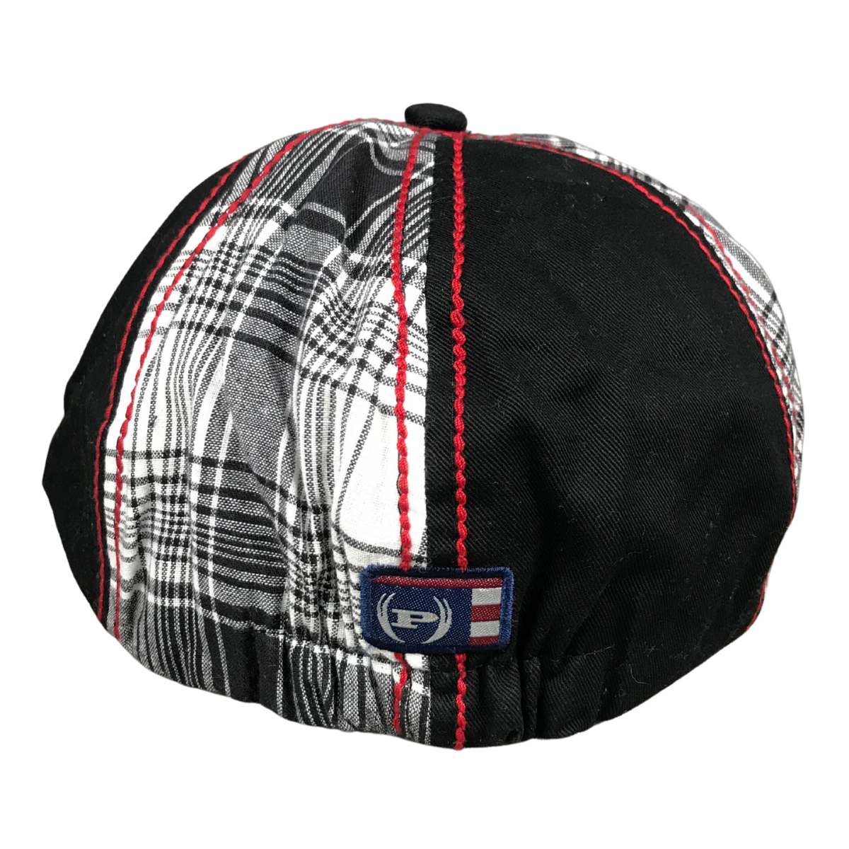 Foto 5 pulgar | Boina Española Cerrada Varios Diseños Modelo 3 Color Negro Cuadros