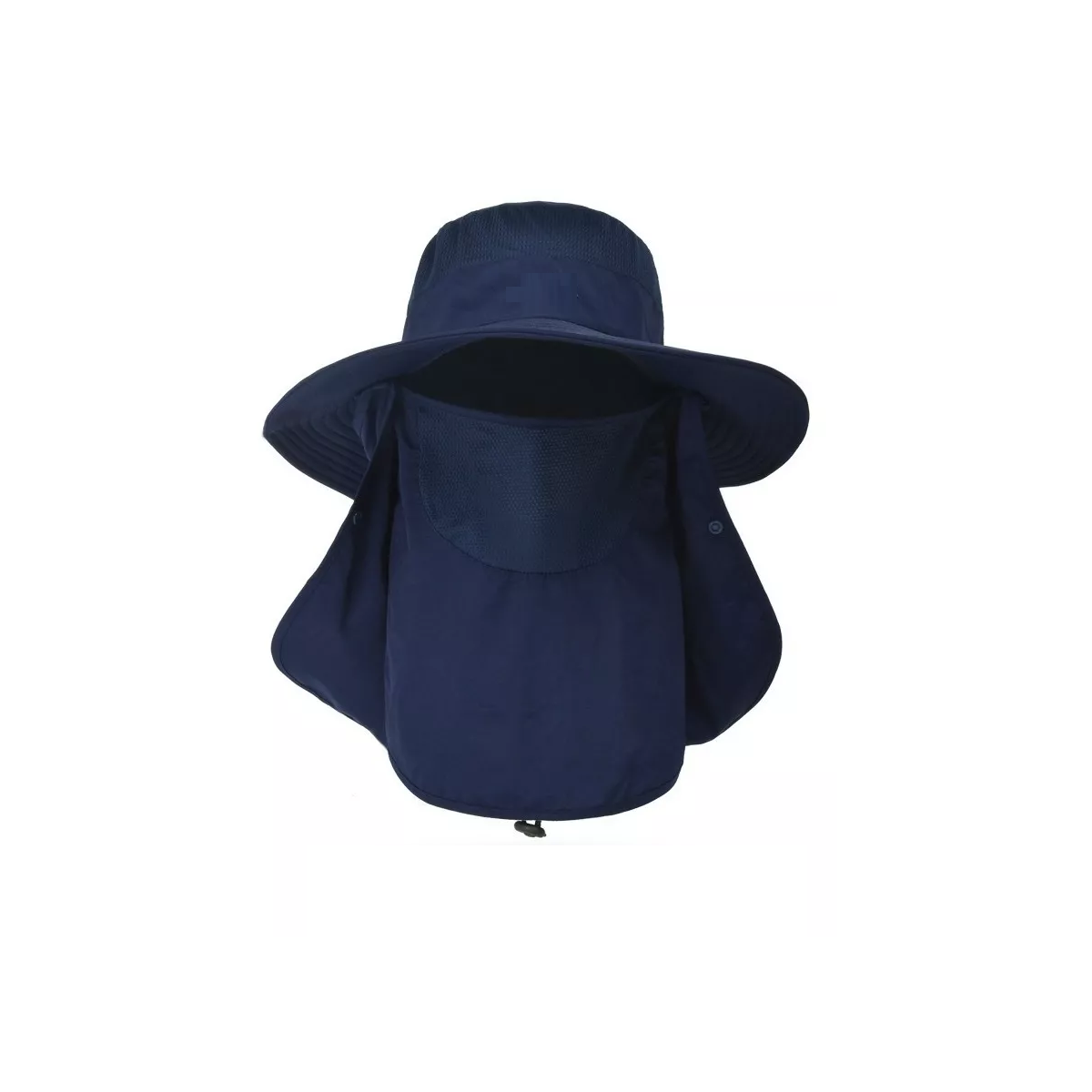 Sombrero con Protección Cuello y Cara Eo Safe Imports Esi-7632 color Azul