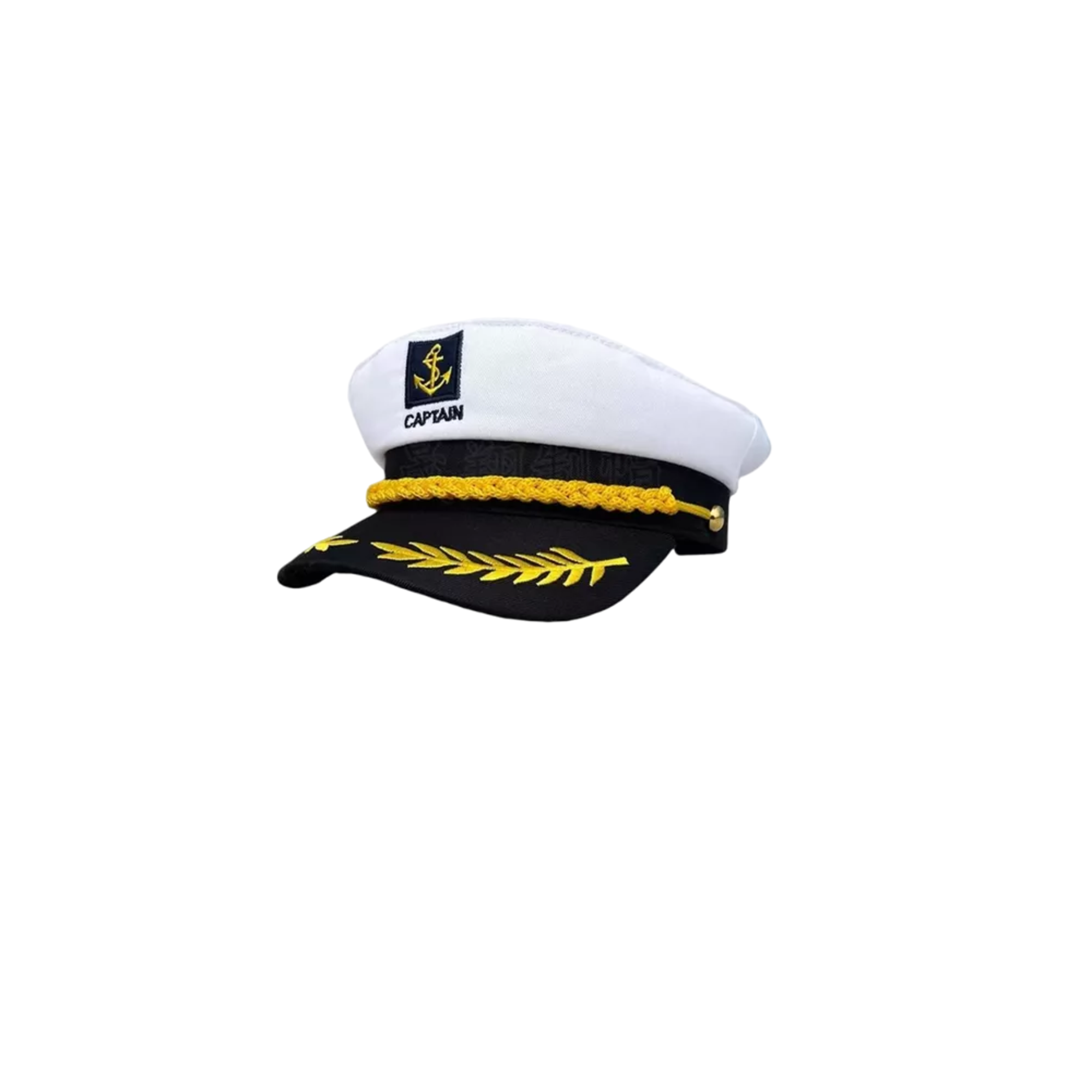 Foto 2 pulgar | Sombrero Ajustable Capitan Marinero Gorro Gorra Yate Laure 1 Pzs, Blanco