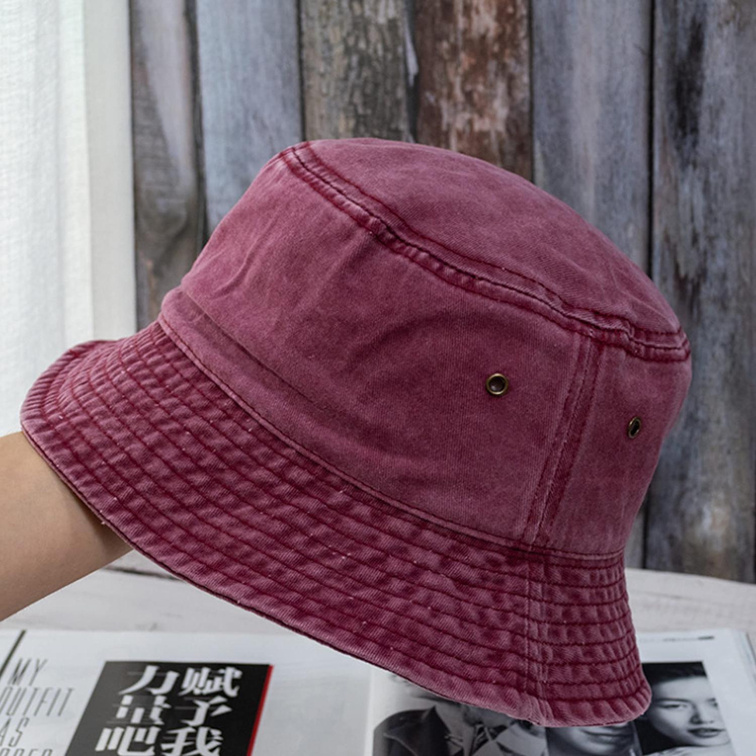 Foto 6 pulgar | Bucket Hat Unisex Ligero Y Resistente Vedicci Rojo