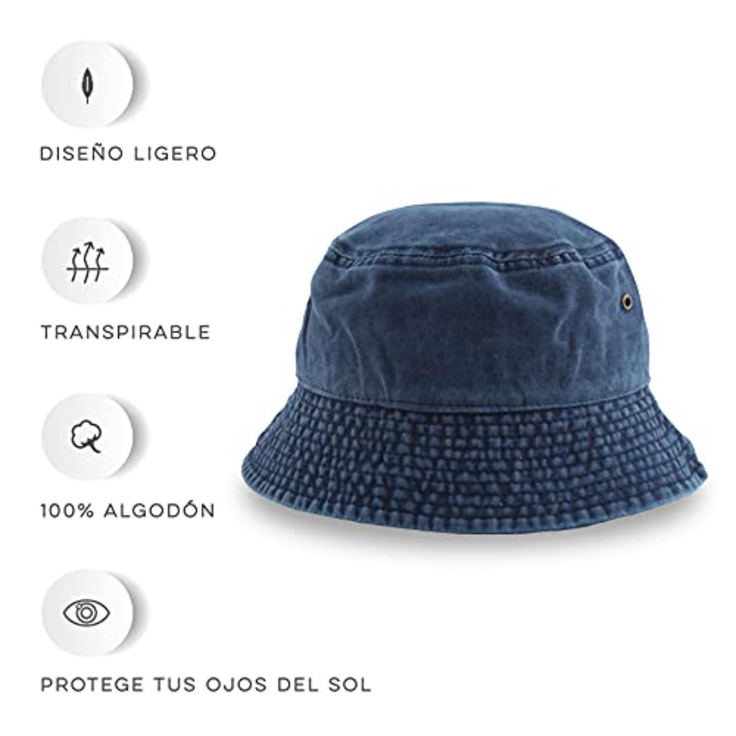 Foto 3 pulgar | Bucket Hat Unisex Ligero Y Resistente Vedicci Azul